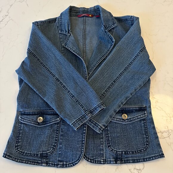 So Real So Right Jean Jacket - Picture 1 of 10